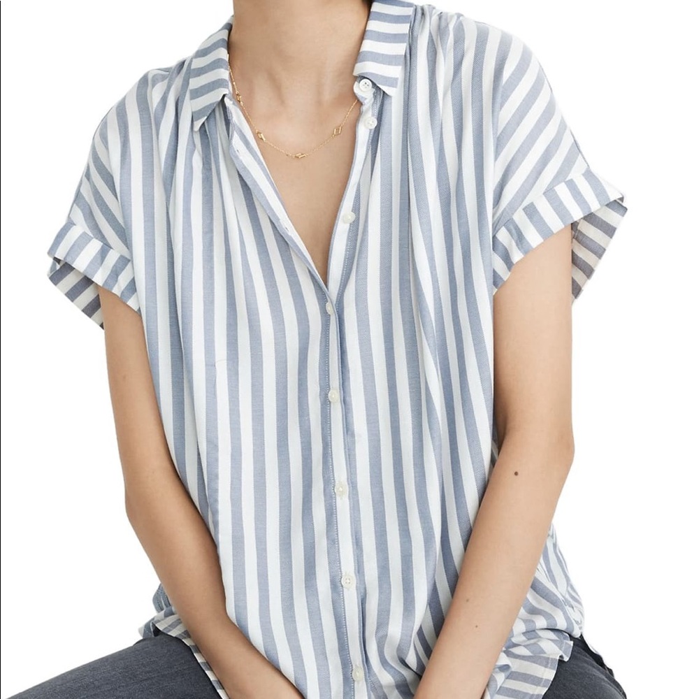 Madewell short sleeve button down